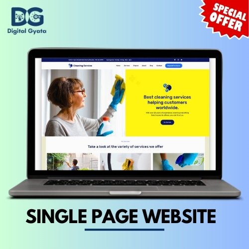 Single Page Website Development Service Company in Delhi, Paschim Vihar, nangloi, Rohini